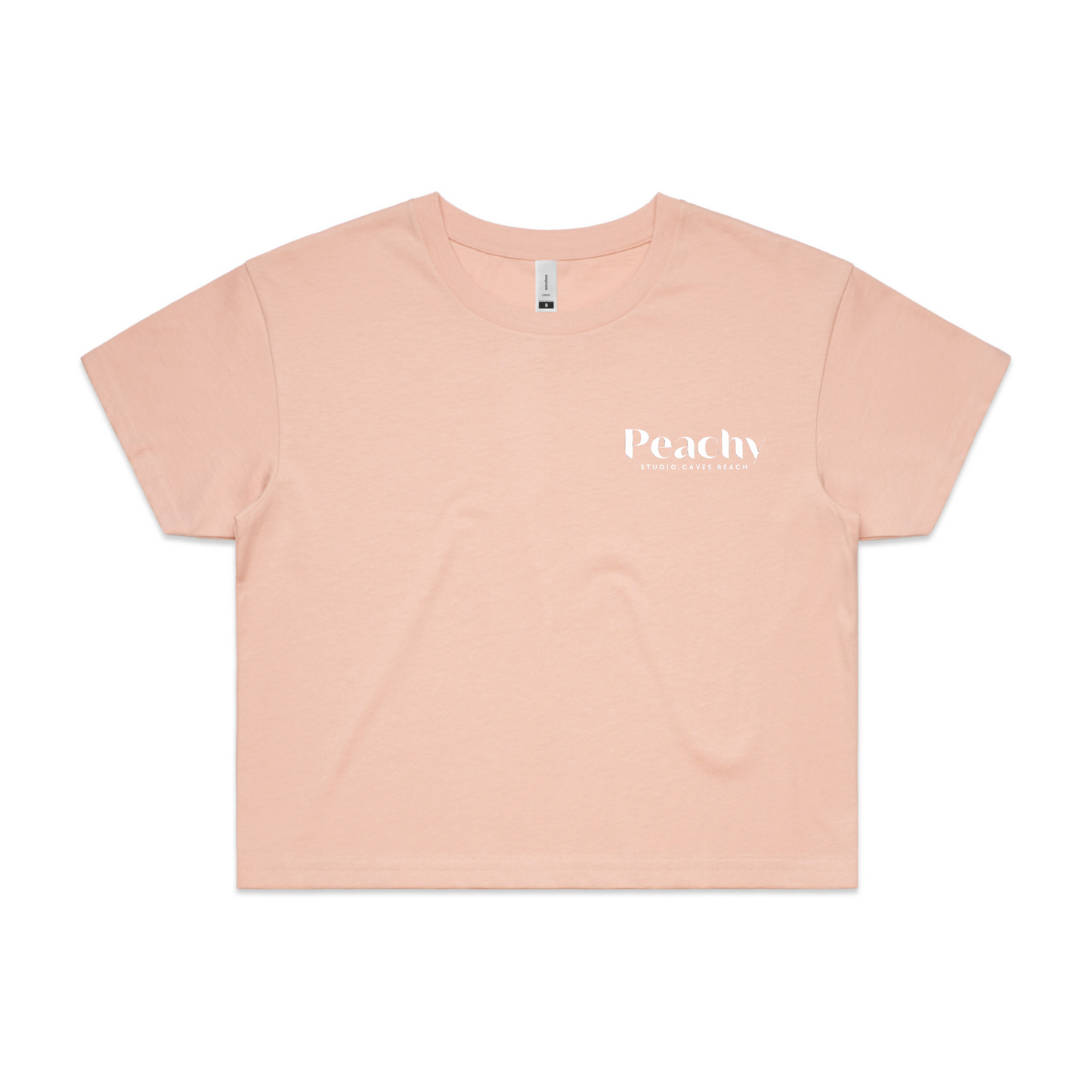 Peachy Studio Crop Tee