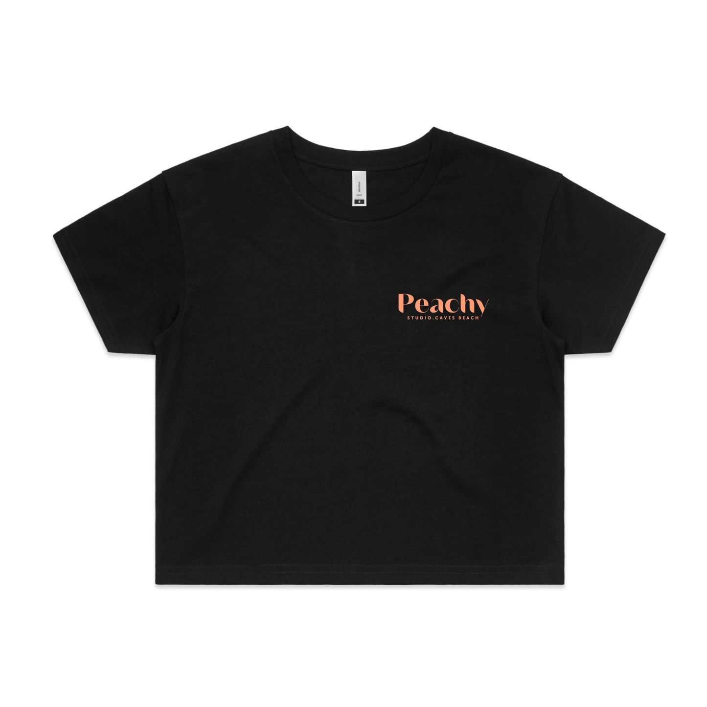 Peachy Studio Crop Tee