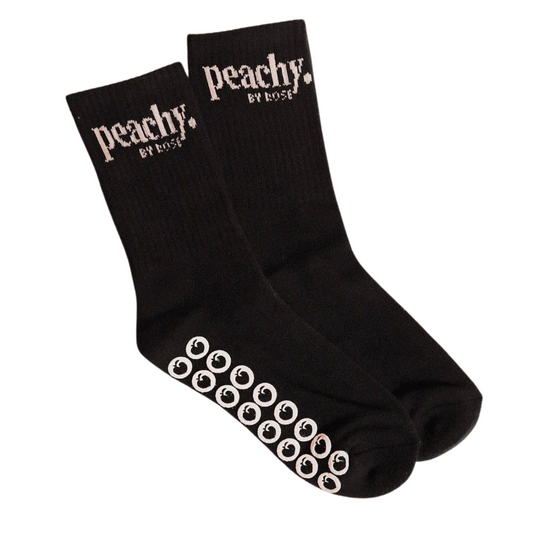 Peachy by Rose Grip Socks