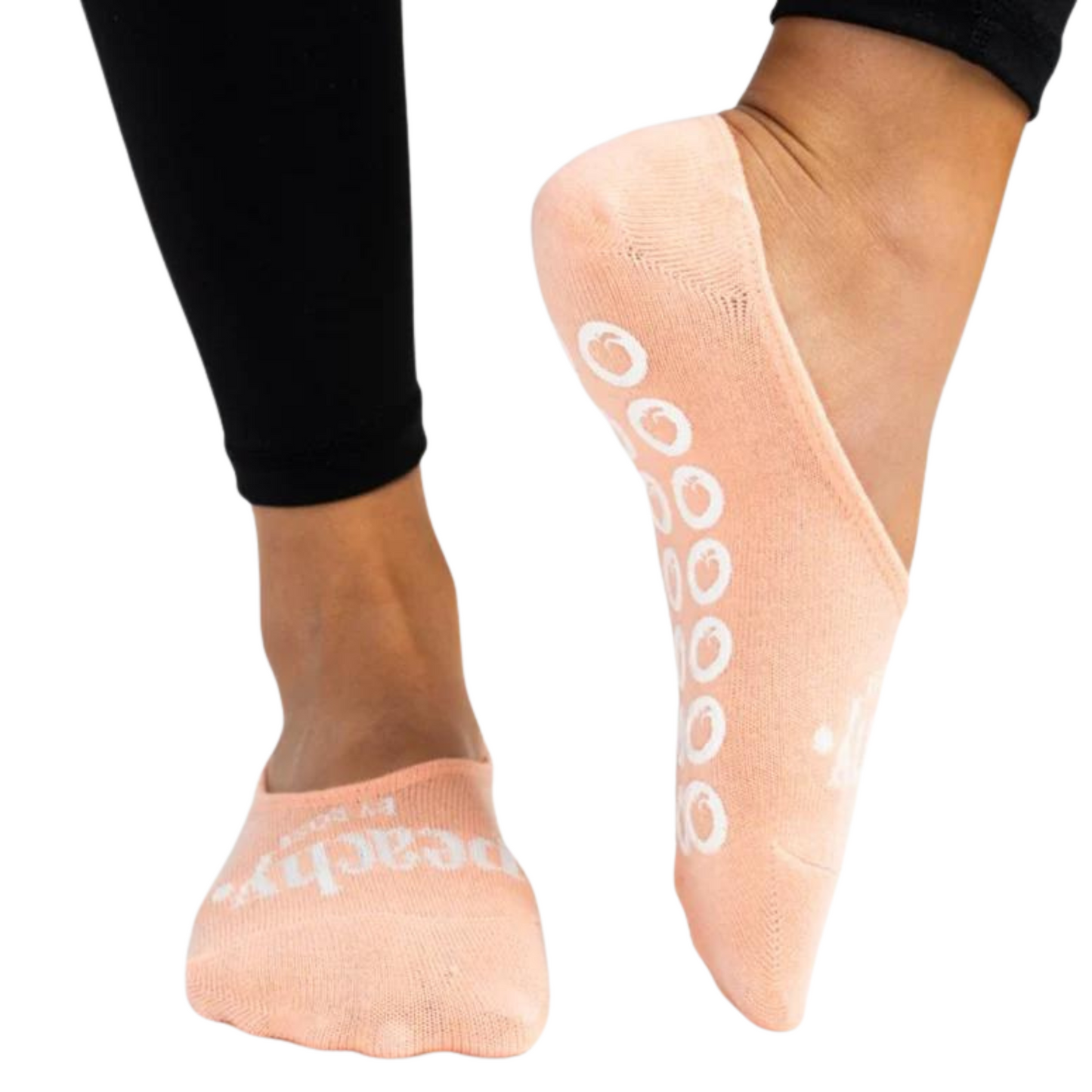 Peachy by Rose Grip Socks